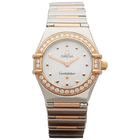 omega diamond watch ladies.